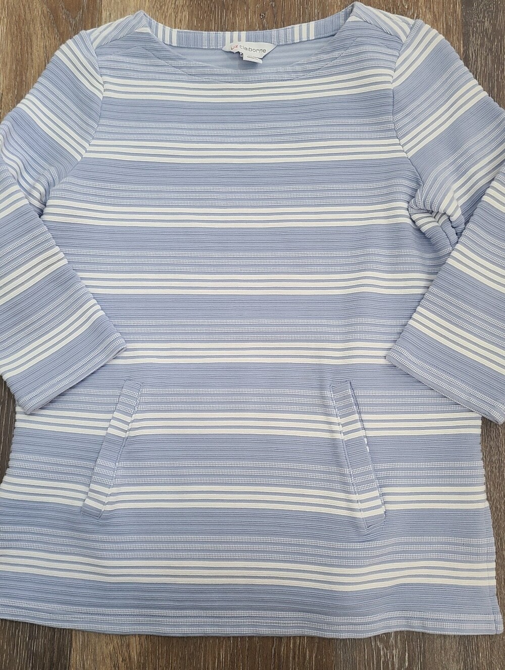 Liz Claiborne Tunic with 3/4 Sleeves Women's Size Small